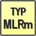 Piktogram - Typ: MLRm